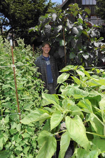 Matt in the Garden